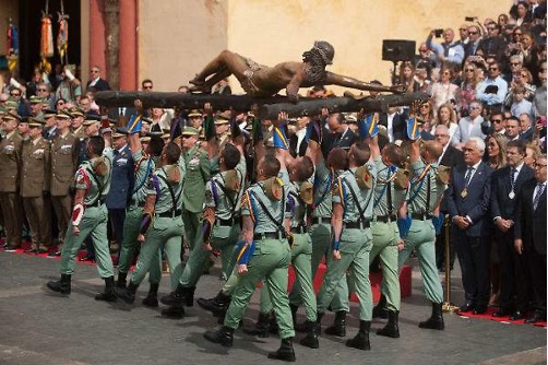 Traslado de Mena-Semana Santa de Málaga