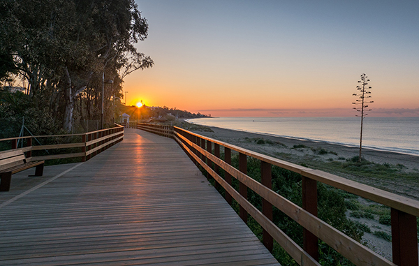 Lugar perfecto para disfrutar el atardecer-Lugares imprescibdibles que visitar en Marbella