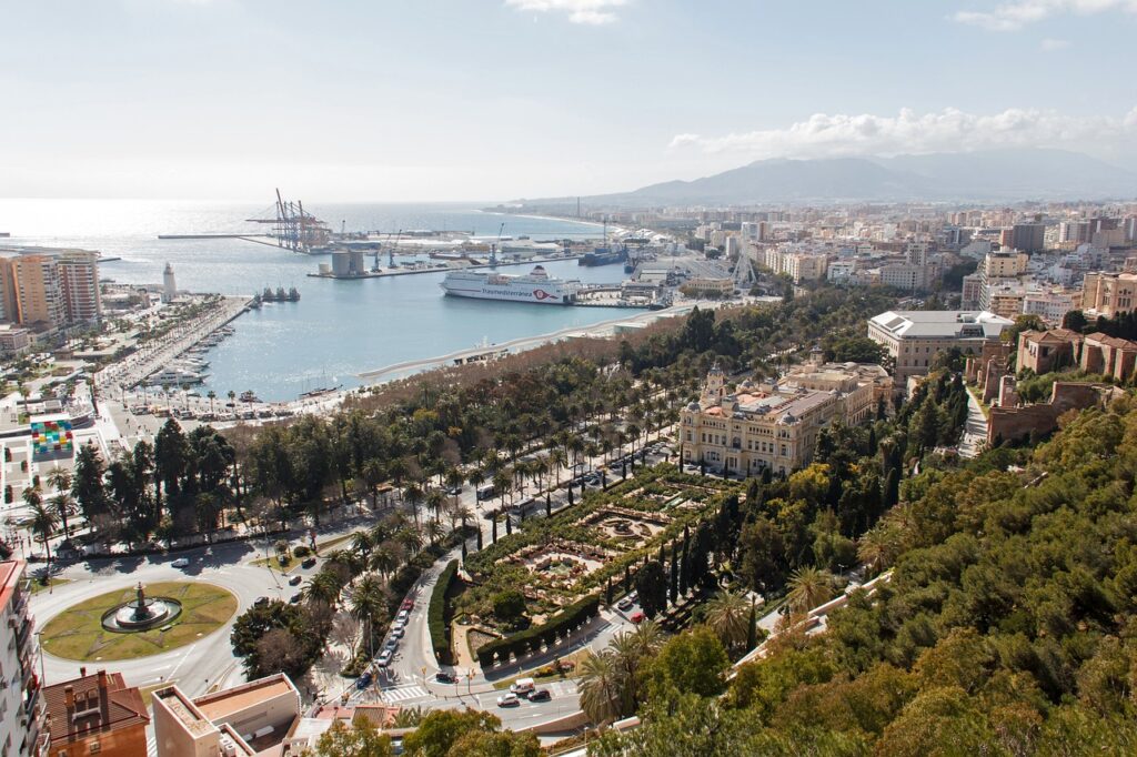 jardines de Málaga
